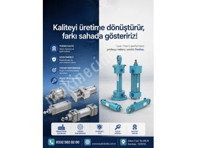 Pnömatik Iso Cetop Piston Çeşitleri