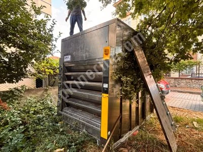 Alman Malı Miwe İdeal E+ 18 M2 Pişirme Alanlı Doğalgazlı Fırın