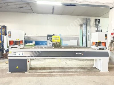 Murat Marka Pvc Çift Kafa Kıl Kaynak Makinası Bakımlı