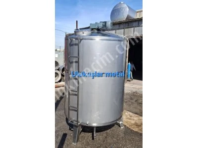 10 Ton Sıvı Karıştırıcı Mikser Tank