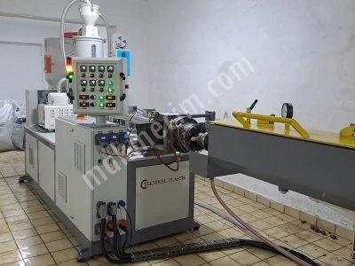 Plastik Elektrik Tesisatı Boru Makinesi Sulama Boru Makinası