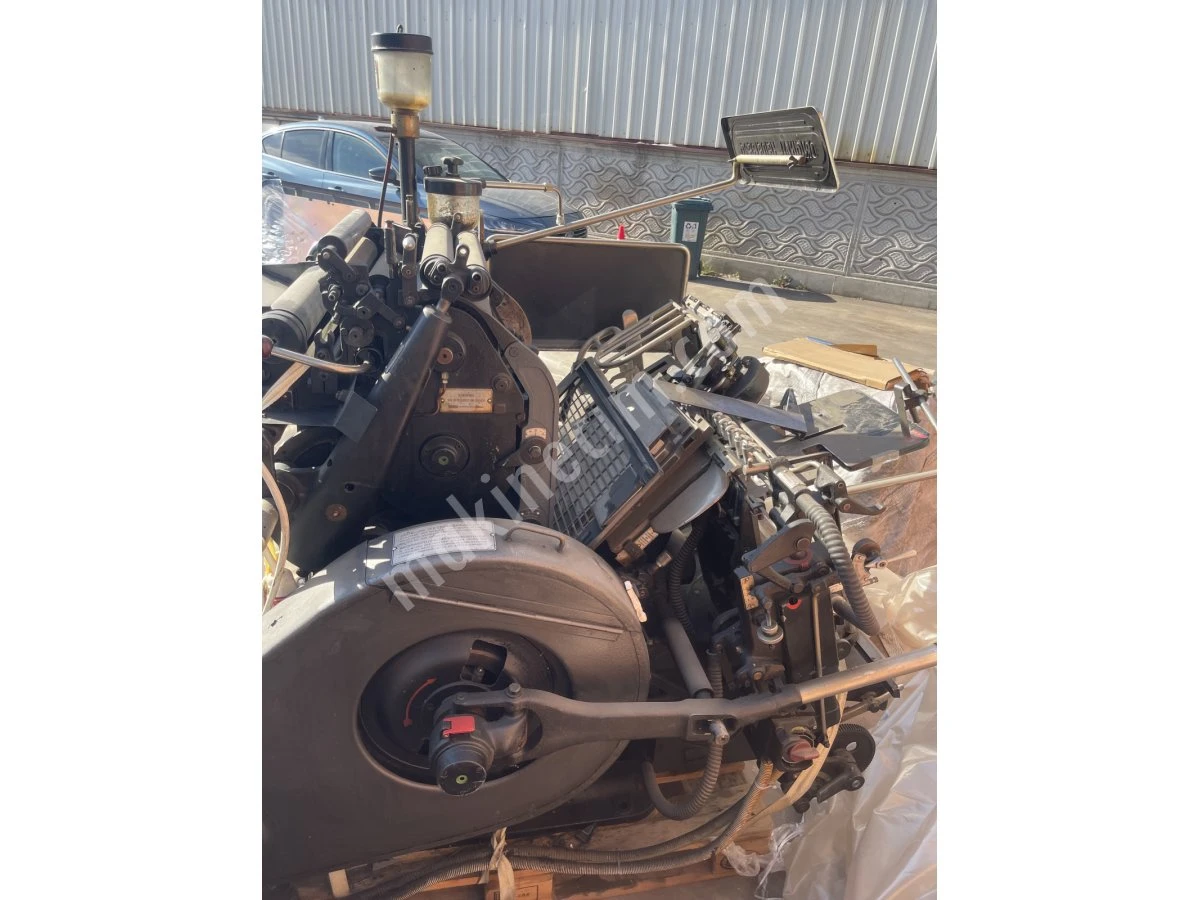 Heidelberg Orijinal 1 Numara Maşa (26×38) Otomatik Tipo Baskı Makinesi
