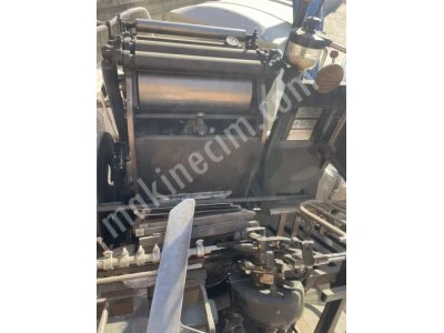 Heidelberg Orijinal 1 Numara Maşa (26×38) Otomatik Tipo Baskı Makinesi