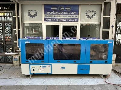 Öz Anadolu 4 Ünite Başson Kesmeli Pvc Kenar Bantlama Makinası