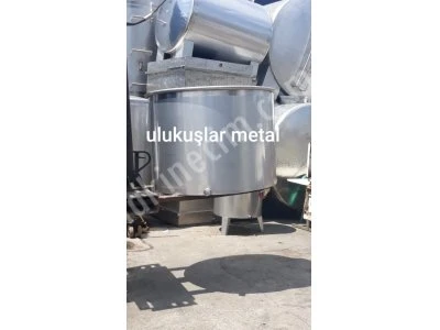 Boya Mikseri Kazanı Tekerlekli