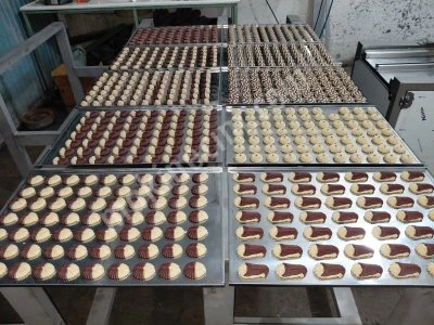 Kurabiye Uretim ve Şekillendirme Makinesi