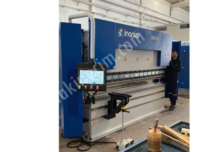 Acill Atölyeden Sıfır Ayarında 10 Mm 170 Tonluk 4 Eksen 3 Metre Abkant Pres 3 Metre 6 Mm Acı Keser Dokunmatık Ekran Giyotın Makas