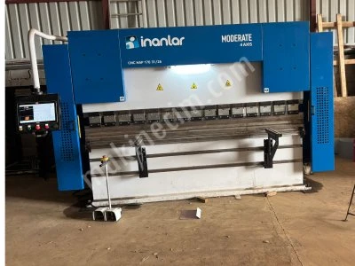Acill Atölyeden Sıfır Ayarında 10 Mm 170 Tonluk 4 Eksen 3 Metre Abkant Pres 3 Metre 6 Mm Acı Keser Dokunmatık Ekran Giyotın Makas