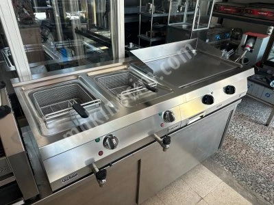 Öztiryakiler 700 Seri Elektrikli Pleyt Izgara 80*70*30