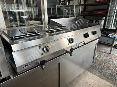 Öztiryakiler 700 Seri Elektrikli Pleyt Izgara 80*70*30