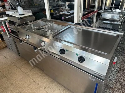 Öztiryakiler 700 Seri Elektrikli Pleyt Izgara 80*70*30