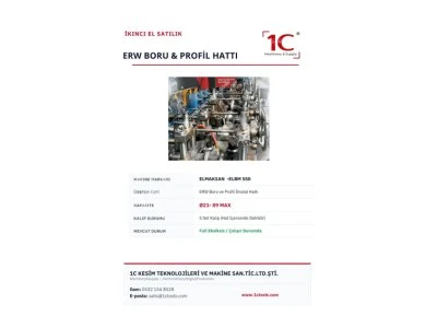 Erw Boru & Profil Üretim Hattı