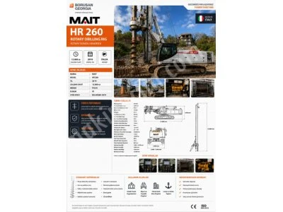 Maıt Hr 260 Fore Kazık