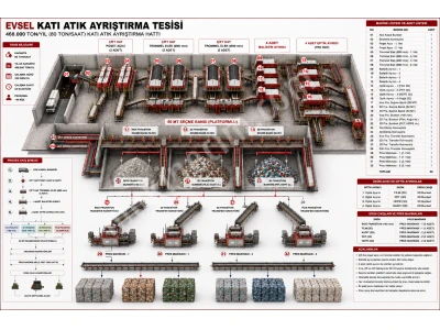 Ambalaj Atığı Ayıklama Tesisi | Geri Dönüşüm Tesisi | Mrf Ayırma Hattı | Anahtar Teslim Mrf Ambalaj