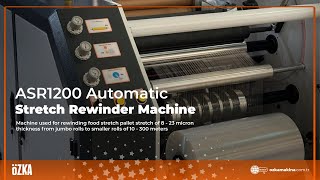 Asr 1200 Otomatik Streç Film Aktarma Makinesi