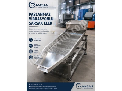 Vibrasyonlu Sarsak Elek