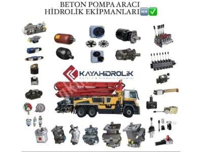 Beton Pompaları Hidrolik Parçaları
