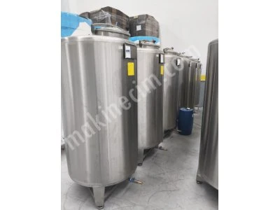 316 L Paslanmaz Sıvı Depolama Bekletme Tankları