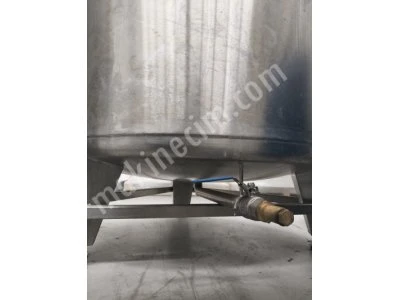 316 L Paslanmaz Sıvı Depolama Bekletme Tankları