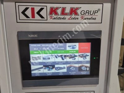 Acil Satılık Klk 80 Pvc Makinesi 8 Ünite Sıfır Ayarında