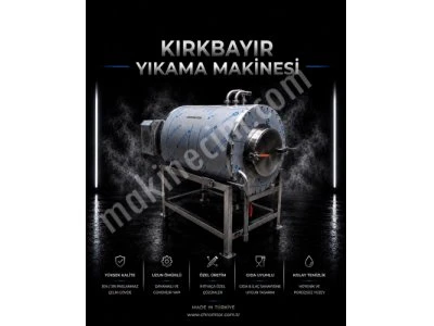 Kırkbayır Temizleme Makinesi | Büyükbaş İşkembe Yıkama Makinesi | Paslanmaz 304 | Chromtor