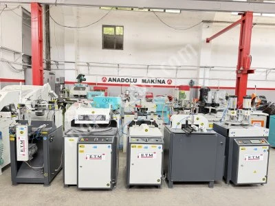 Pvc Makinaları Etm Marka Kıl Kaynaklı 5 Li Set Bakımlı