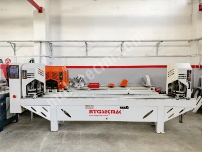 Seçmak Marka Pvc Çift Kafa Kıl Kaynak Makinası