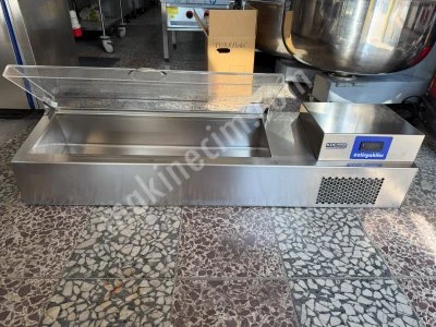 Öztiryakiler Pizza Hazırlık Ünütesi Pleksiglass Kapaklı