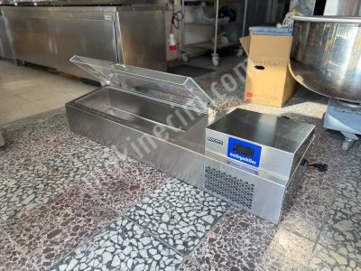 Öztiryakiler Pizza Hazırlık Ünütesi Pleksiglass Kapaklı