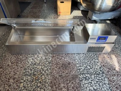 Öztiryakiler Pizza Hazırlık Ünütesi Pleksiglass Kapaklı