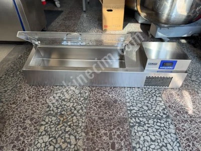 Öztiryakiler Pizza Hazırlık Ünütesi Pleksiglass Kapaklı