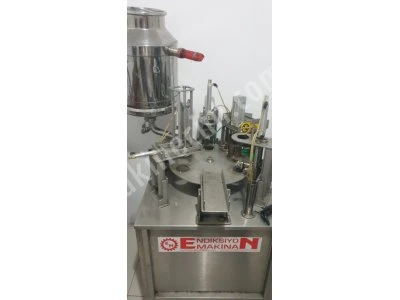Enduksiyon Marka 75 Çap Tekli Ayran Dolum Makinası