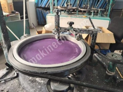3 Tane Şerit Serigraf Baskı Makinesi 3500$