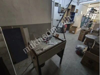 3 Tane Şerit Serigraf Baskı Makinesi 3500$