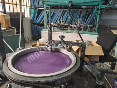 3 Tane Şerit Serigraf Baskı Makinesi 3500$