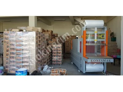 Konesmak Yarı Otomatik Şhrink Ambalaj Makinası Stoktan Hemen Teslim