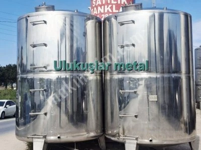 Saf Su Depolama Tankı Paslanmaz Krom Çelik