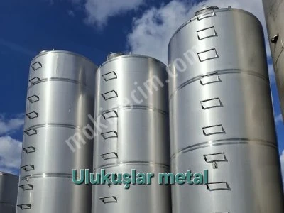 Saf Su Depolama Tankı Paslanmaz Krom Çelik