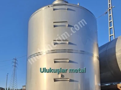 Saf Su Depolama Tankı Paslanmaz Krom Çelik
