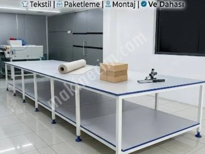 Paketleme Çalışma Ambalaj Masaları