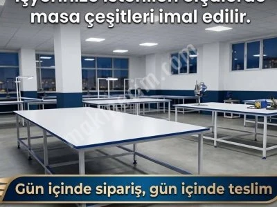 Paketleme Çalışma Ambalaj Masaları