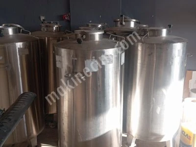 Süt Kazanı Kimyasal Kazan Dinlenme Tankı Şurup Tankı Çikolata Tankı