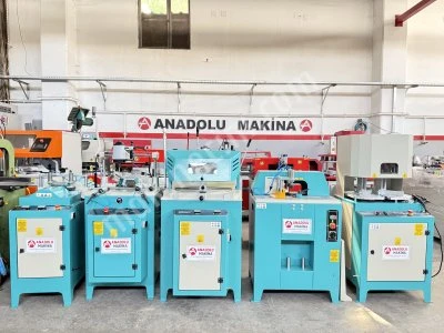 220 Volt Pvc Makinaları 5 Li Set Yeni Anadolu Makinadan
