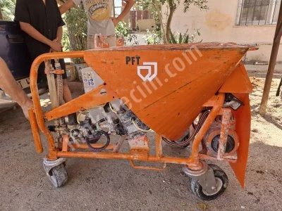 2015 Model Pft G4 Alçı/ Sıva Makinesi