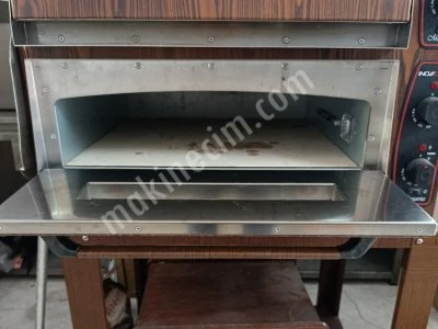 Inoxclass Pizza Fırını Taş Tabanlı Fırın Balık Pişirme Fırını Çift Katlı Altlıklı Elektrikli Fırın