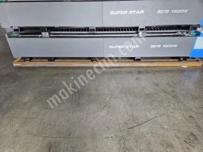 1.5 Kw Fiber Lazer Kesim Makinası Tabla 1500X3000 Superstar Türkiye