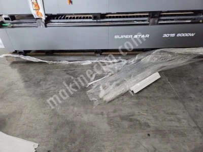 6 Kw Fiber Lazer Kesim Makinası Tabla 1500X3000 Superstar Türk