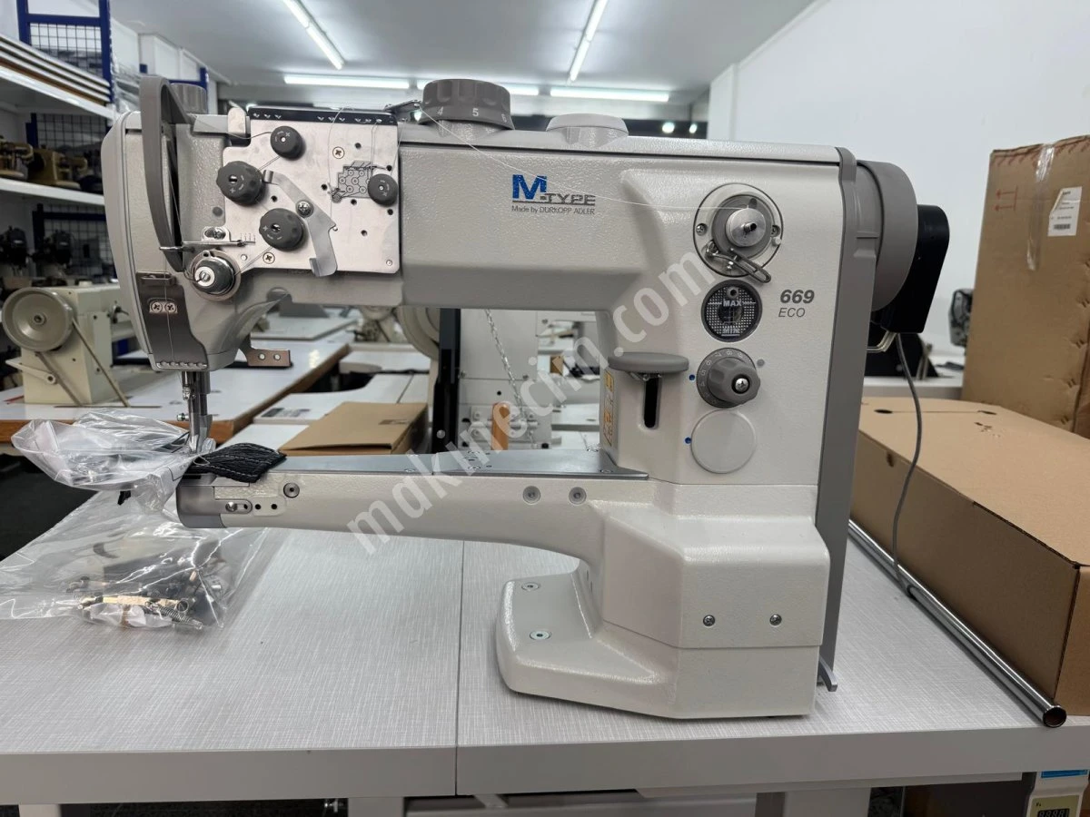 Dürkopp Adler M-Type 669-180010 Eco – Kollu İncebaş Çanta – Mekanik Dikiş Makinesi