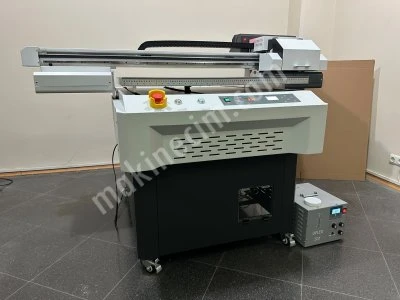 Uv Baskı Makinası 60*90 Tablalı Xp600 Kafa Temiz Sorunsuz