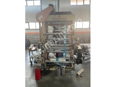 Satılık 80 Cm 4 Renk Flekso Matbaa Makinesi